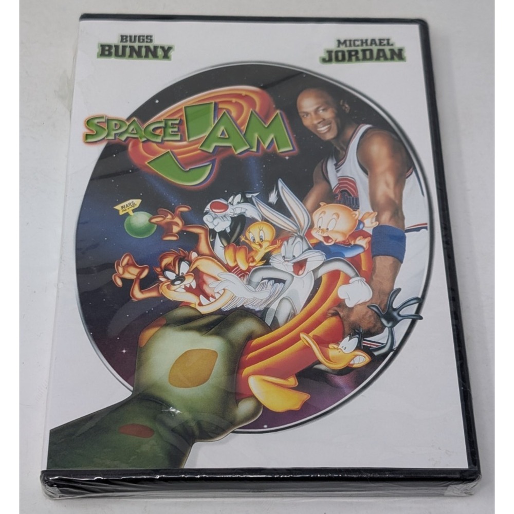 Space Jam DVD basketball movie 1996 Looney‎ Tunes Lola Bunny Michael Jordan NEW